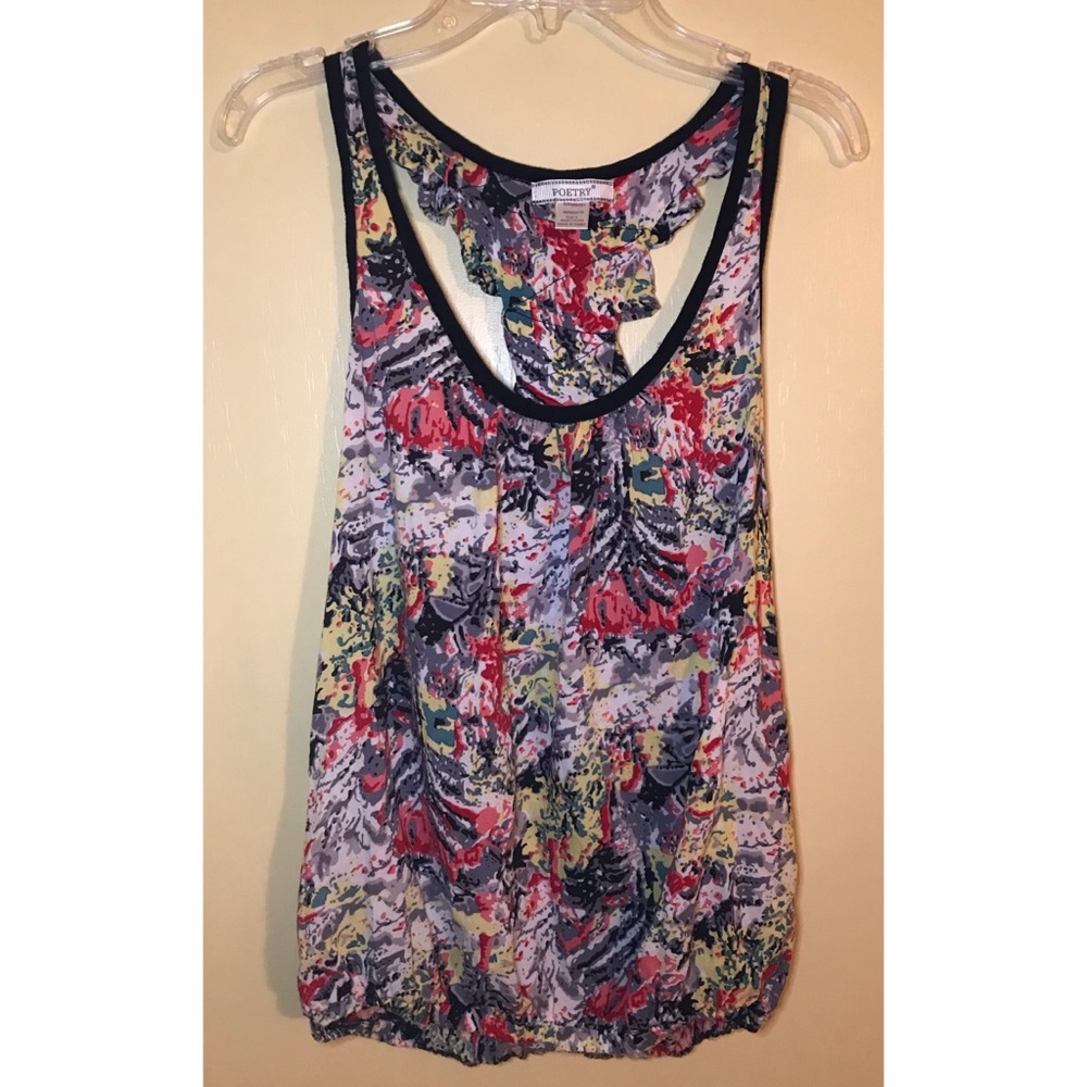 Colorful Poetry Tank Top